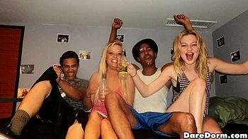 big-tits,party,brunette,blonde,straight-hair