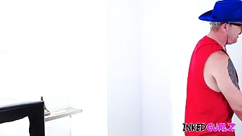 inked,threesome,hd,milf,tattoos