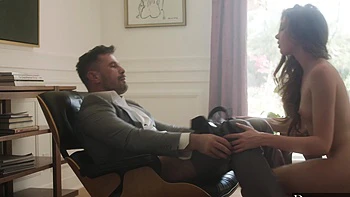 long-hair,lingerie,rimjob,couple,blowjob