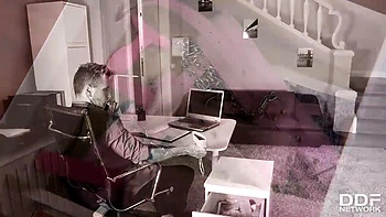 deepthroat,handcuffs,tattoo,bdsm,high-heels