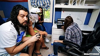 shorts,bracelets,handjob,big-tits,high-heels