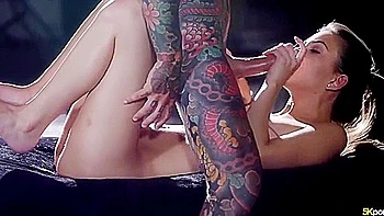 veiny,brunette,dick,throat,deepthroat