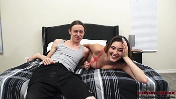 big-cock,hardcore,lingerie,brunette,blowjob