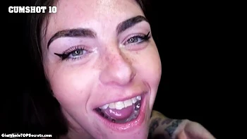 deepthroat,teens,gokkun,mouthful,swallow-cum