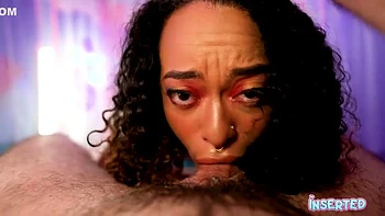 big-cock,black,brunette,throat,amateur-milf