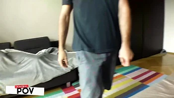 blowjob,threesome,handjob,tattoo,brunette