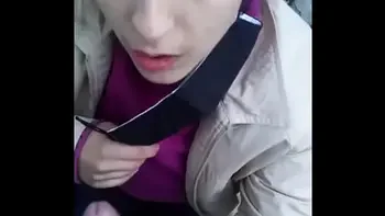 bj,brunette-blowjob,flashing-boobs