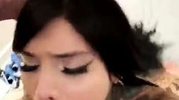 blowjob,amateur,brunette,nipples,pov