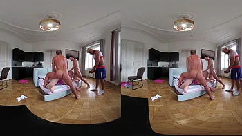 double-penetration,czech,anal,blonde,blowjob