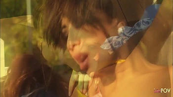 brunette,thai,dyke,asian-outdoor,small-tits