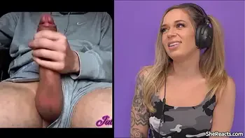 reaction,big-dick,big-cock,solo-maturbation,real