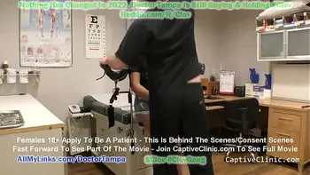 curly-hair,big-tits,medical-fetish,natural-tits,clinic