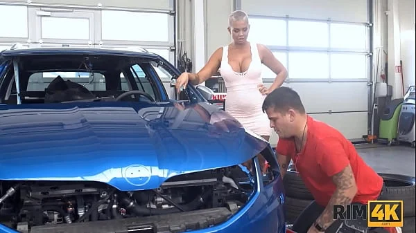 busty,busty-milf,mechanic,beauty,garage