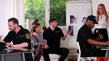 blonde,deepthroat,lingerie,high-heels,facial