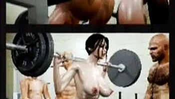group-sex,hentai,cartoon,3d,gym