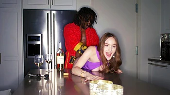 couple,kitchen,big-cock,missionary,hardcore