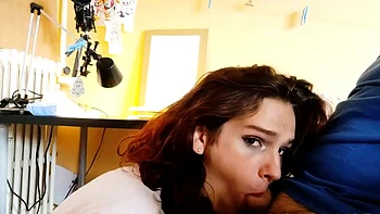 teen,pov,blowjob,handjob,cumshot