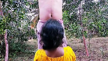 brunette,indian,desi,outdoor,nature