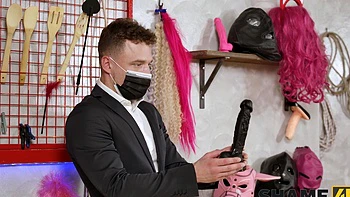 blowjob,tattoo,high-heels,mask,riding