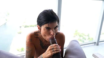 blowjob,interracial,long-hair,titjob,big-tits