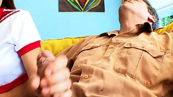 babe,brunette,big-boobs,uniform,reality