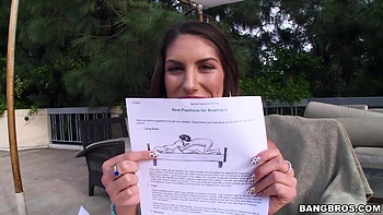 canadian,brunette,facial