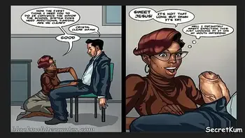 ebony,deepthroat,tight-skirt,glasses,uncensored