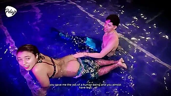 latina,licking-pussy,cumshot,18-25,mermaid-cosplay