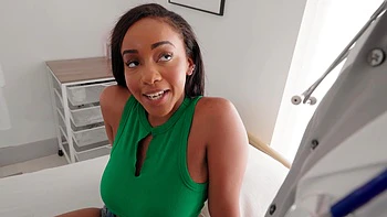 couple,interracial,ebony,natural-tits,big-tits