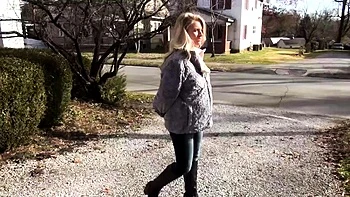 outdoor,public,reality,blonde,amateur