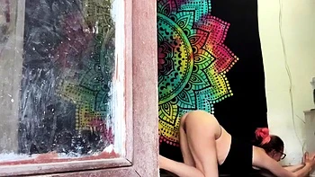 solo,brunette,babe,masturbation