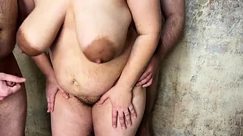 cuckold-husband,bbw-milf,big-natural-tits,wife-bareback,creampie