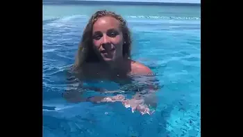 blonde,beach,small-tits,POV,public