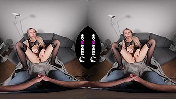 vr-porn,stockings,masturbation,blonde,toys