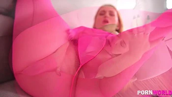 small-tits,tattoo,high-heels,stockings,polish