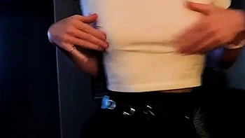 solo,amateur,brunette,milf,striptease