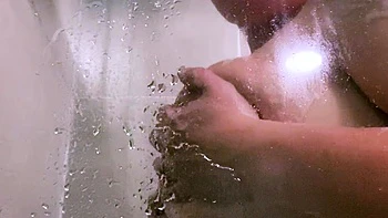 masturbation,big-boobs,shower,solo,amateur