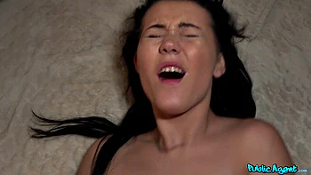 brunette,cowgirl,outdoors,pov,cumshot