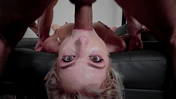 fingering,asshole,gagging,hardcore,blonde