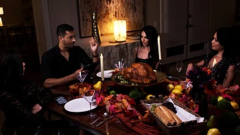 interracial,teen,group-sex,brunette,foot-fetish