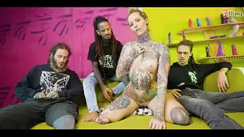 3-on-1,anal,double-penetration-dp,sloppy,heavily-tattooed