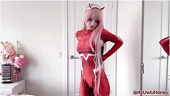 zerotwo,pink-hair,babe,amateur,jav