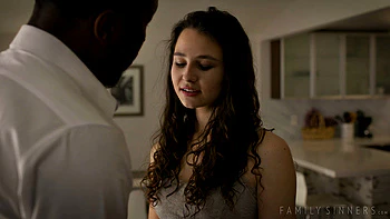 interracial,living-room,longhair,thong,jeans