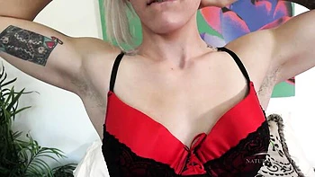 blonde,clit-rubbing,amateur,hairy-pussy,sexy-lingerie